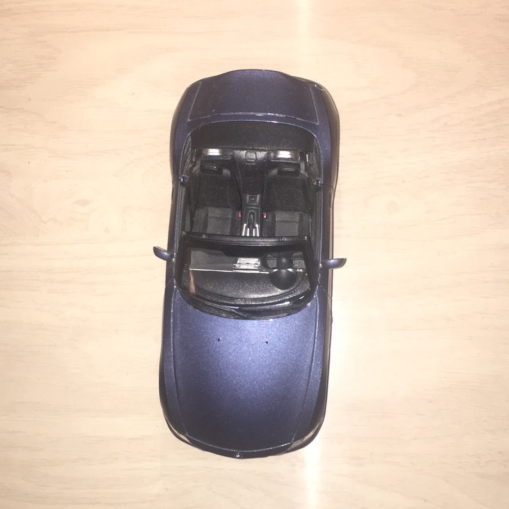 Slate Blue Model BMW Z4 Convertible